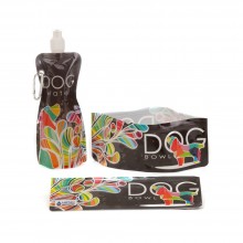H2FidO Travel Dog Bowls and Bottle - Rainbow Rover