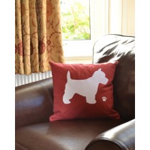 Westie Dog Terrier Cushion Inc. Cushion Pad